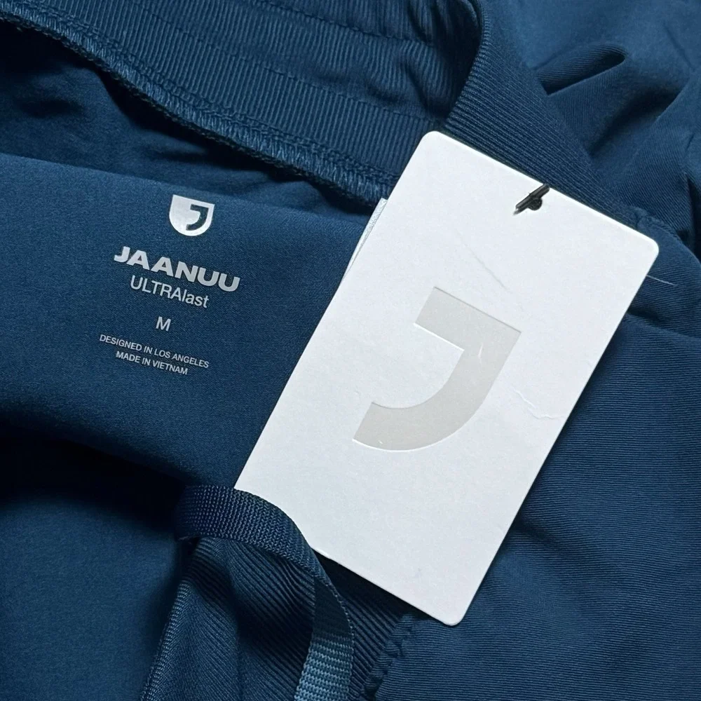 NEW Jaanuu Ultralast Scrub Jogger Pants Caribbean Blue Medical Career Comfort M
